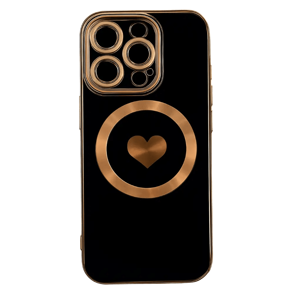 iPhone 16 Pro Hülle mit MagSafe Herz-Design – Premium Schutz & Eleganz