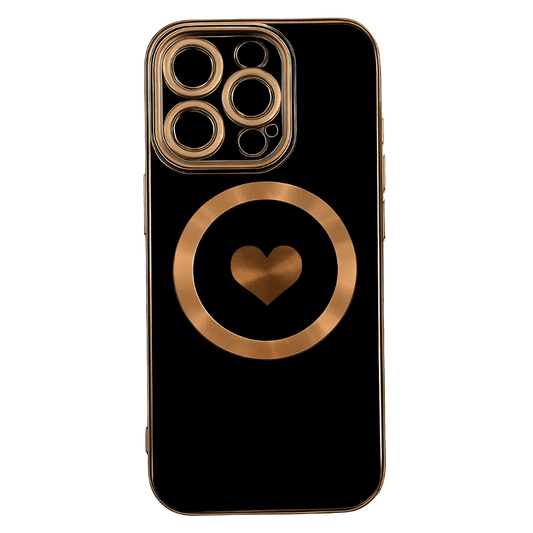 iPhone 16 Pro Hülle mit MagSafe Herz-Design – Premium Schutz & Eleganz
