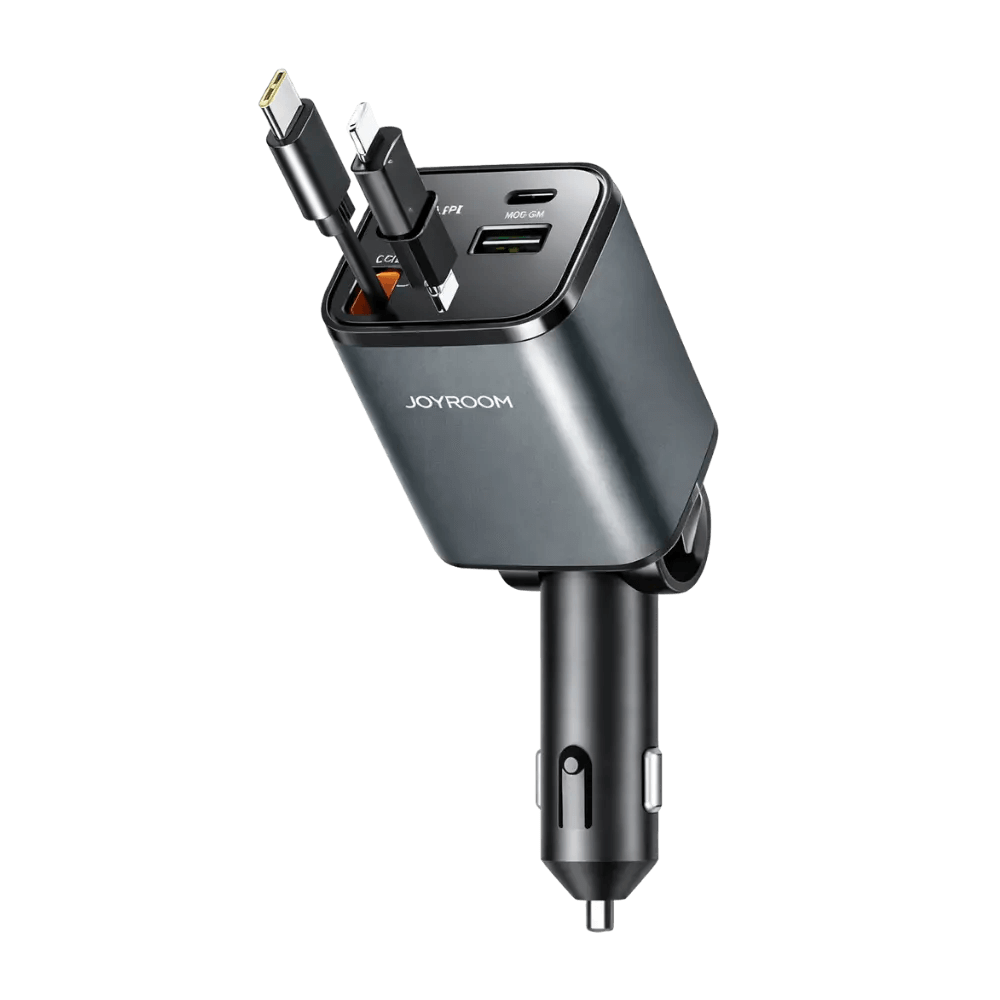JOYROOM Auto Ladegerät mit Kabel – effizientes und schnelles Laden für unterwegs.