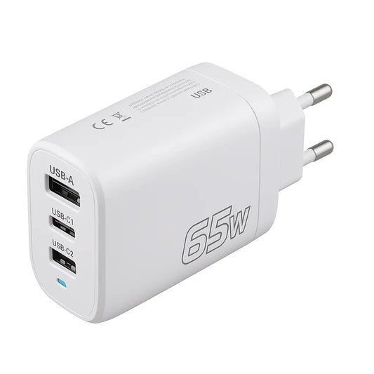 65W USB Ladegerät – Schnelllade-Netzteil mit Power Delivery & QC 3.0
