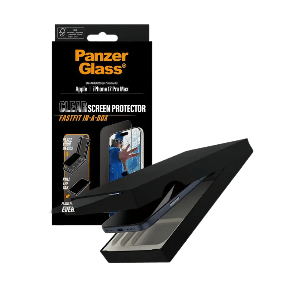 PanzerGlass Ultra-Wide FastFit Schutzglas für iPhone 17 Pro Max