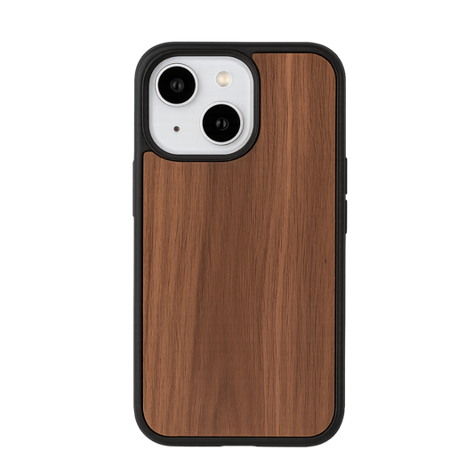 iPhone 15 Hülle im Holzdesign – Slim Schutzcase mit stoßfestem Rahmen