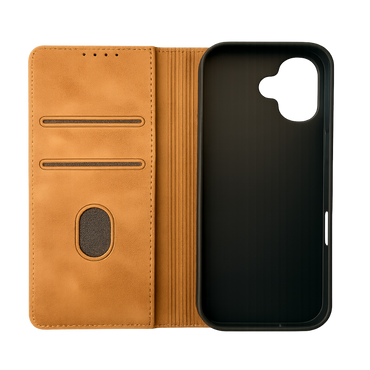 iPhone 17 Hülle – Premium Lederhülle mit Kartenfächern & Rundumschutz