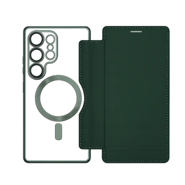 Samsung Galaxy S25 Ultra Wallet-Hülle mit MagSafe & Kartenfach