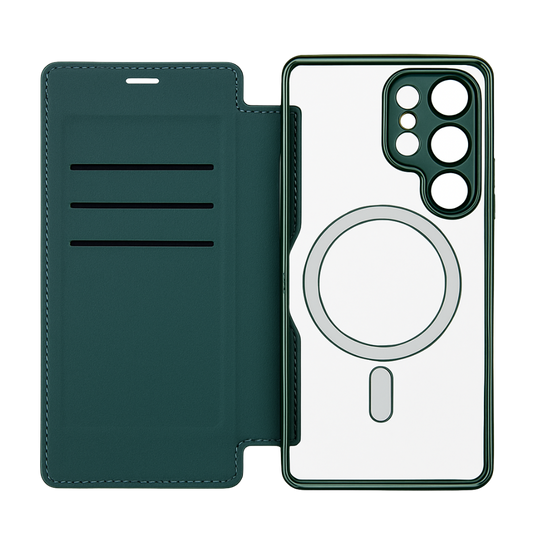 Samsung Galaxy S25 Ultra Wallet-Hülle mit MagSafe & Kartenfach
