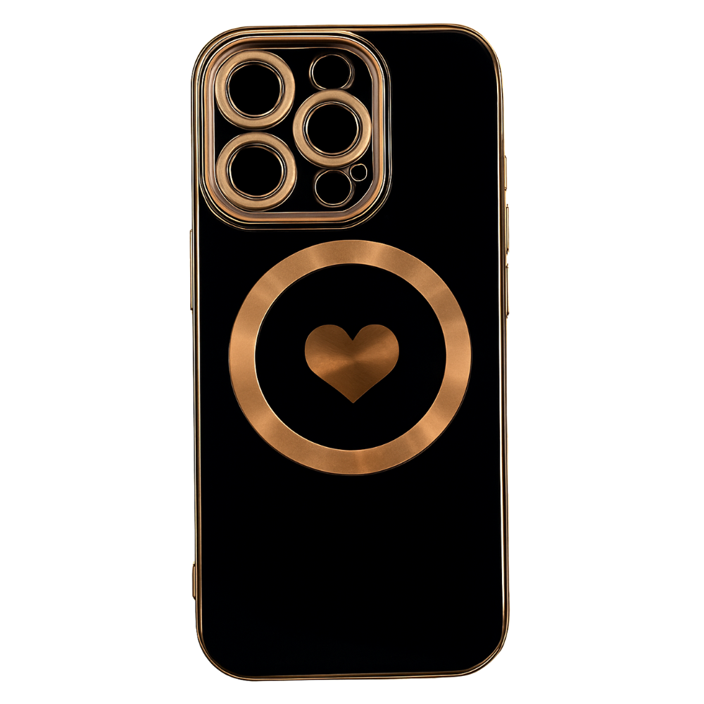 iPhone 16 Pro Max Hülle mit MagSafe Herz-Design – Premium Schutz & Eleganz