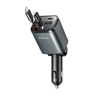 🚗 JOYROOM Auto Ladegerät mit integriertem Kabel – Schnellladen für unterwegs
