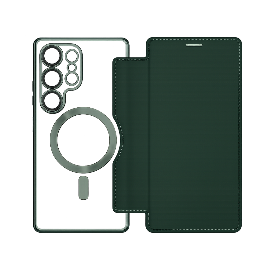 Samsung Galaxy S25 Ultra Wallet-Hülle mit MagSafe & Kartenfach