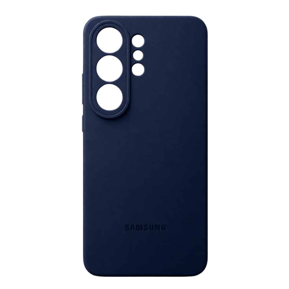 Samsung Galaxy S26 Ultra Hülle dunkelblau matte Handyhülle mit Kameraschutz hochwertig