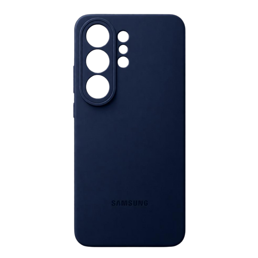 Samsung Galaxy S26 Ultra Hülle dunkelblau matte Handyhülle mit Kameraschutz hochwertig